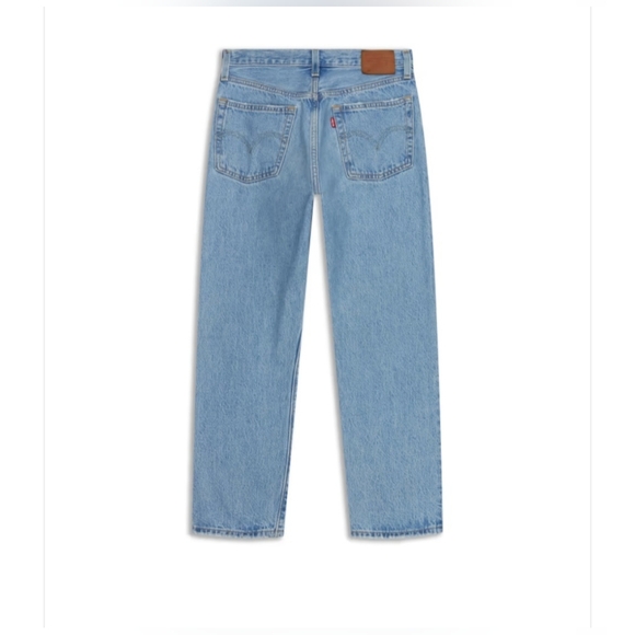 Levi's Premium 501 Original Cropped Womens Jean Size 23 X 26 Distressed Straight - Picture 2 of 16